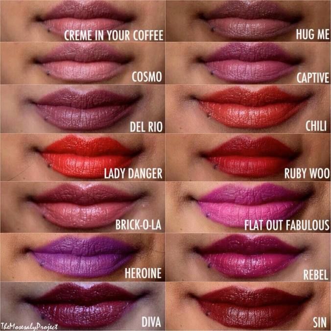 best mac lip colors for medium skin