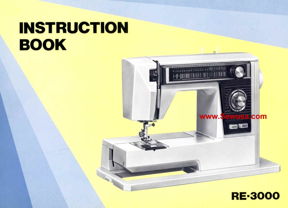 new home sewing machine manual